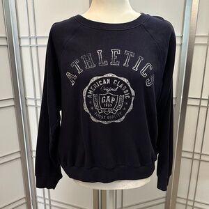 Never worn! Gap sweatshirt.  Womens size small. Navy.